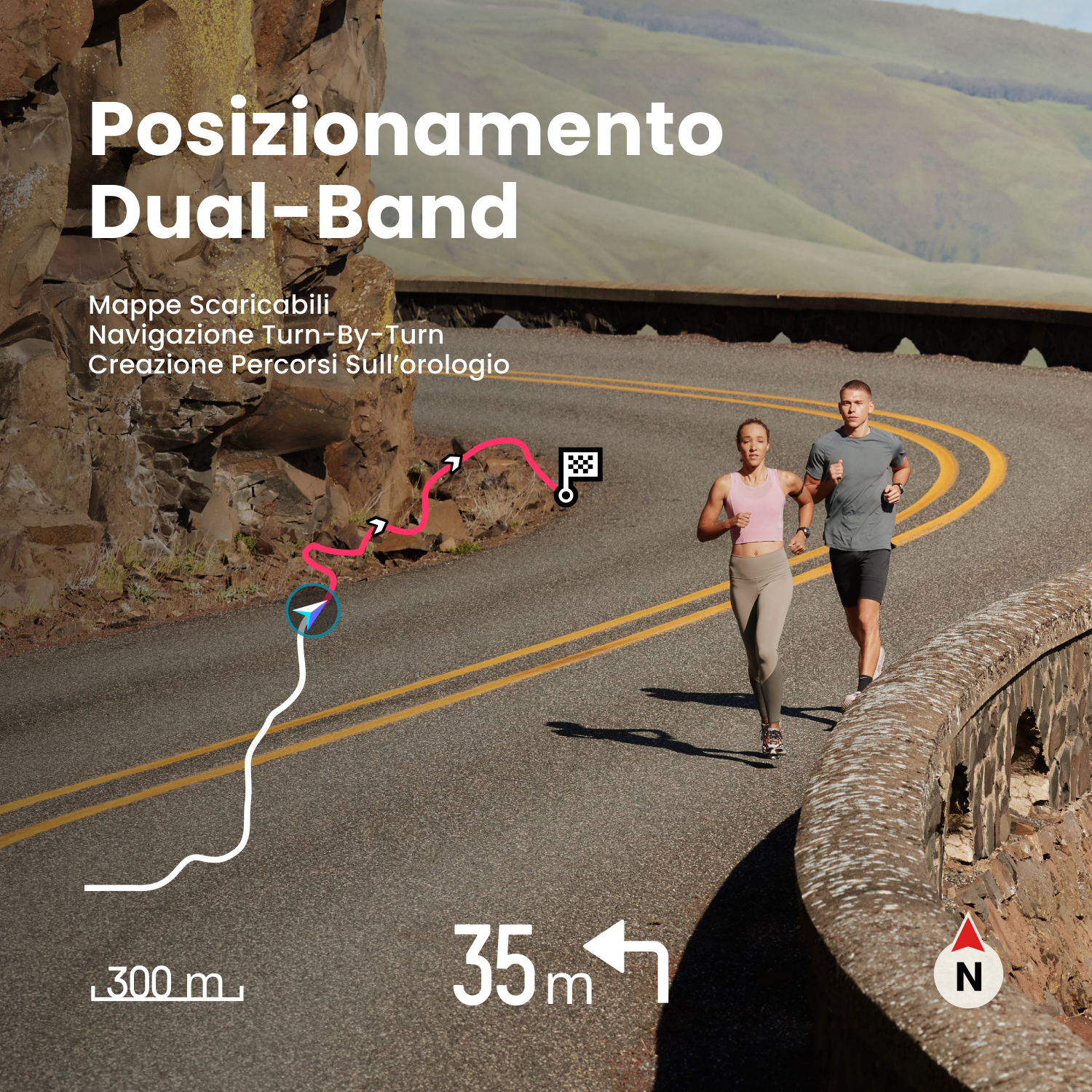 Huami Cheetah 2 Pro smartwatch titanio zaffiro corsa