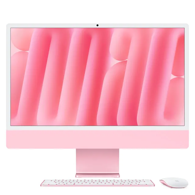 Apple iMac M4 computer desktop 24" 24GB 512GB rosa
