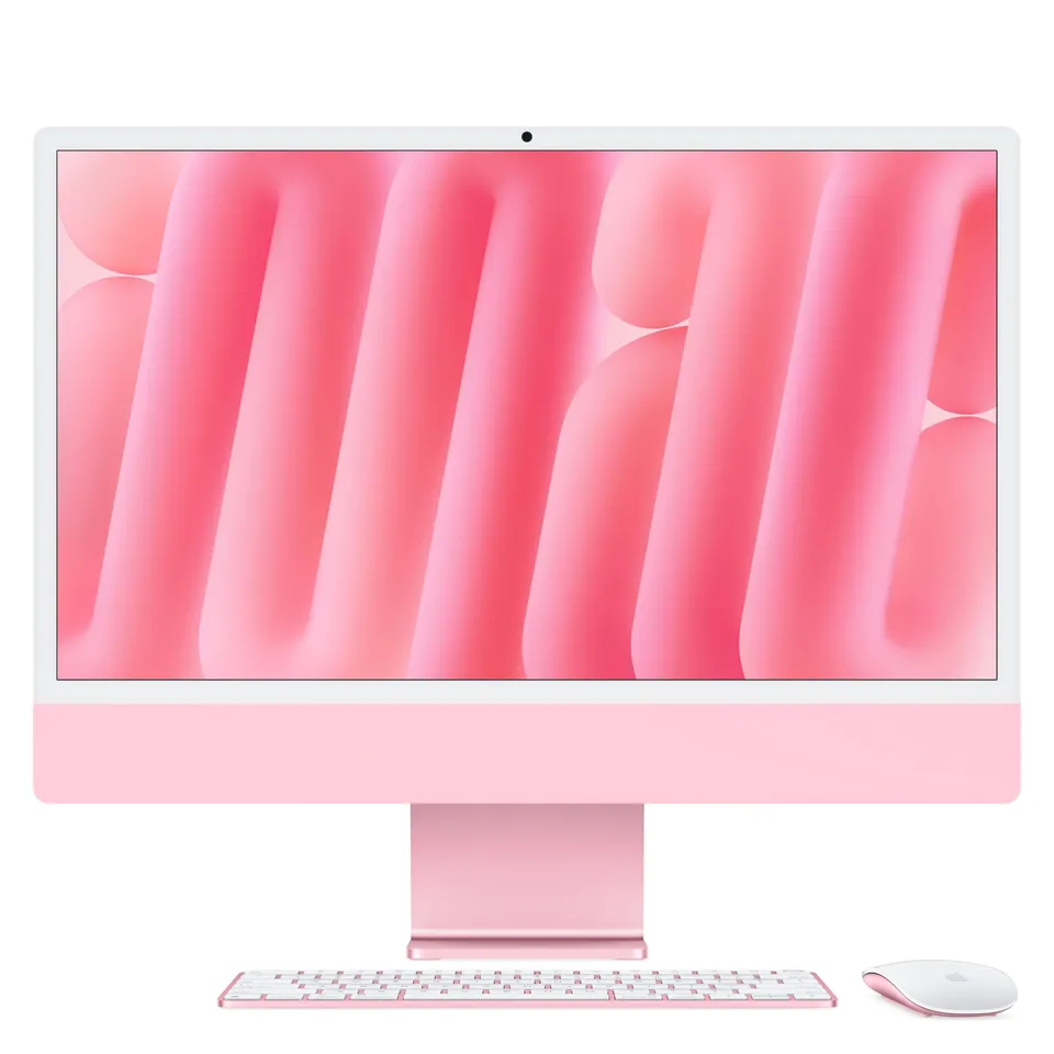 Apple iMac M4 computer desktop 24" 24GB 512GB rosa