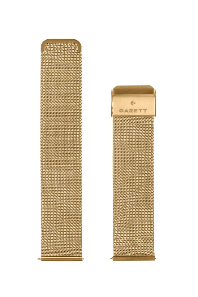 Garett Universal cinturino acciaio oro 18 mm