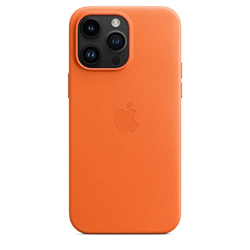 Apple Custodia MagSafe Pelle iPhone 14 Pro Max Arancione