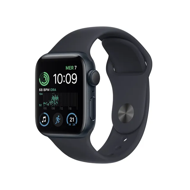 Apple Watch SE 2 Gen GPS+Cellular 40mm Orologio mezzanotte Regular