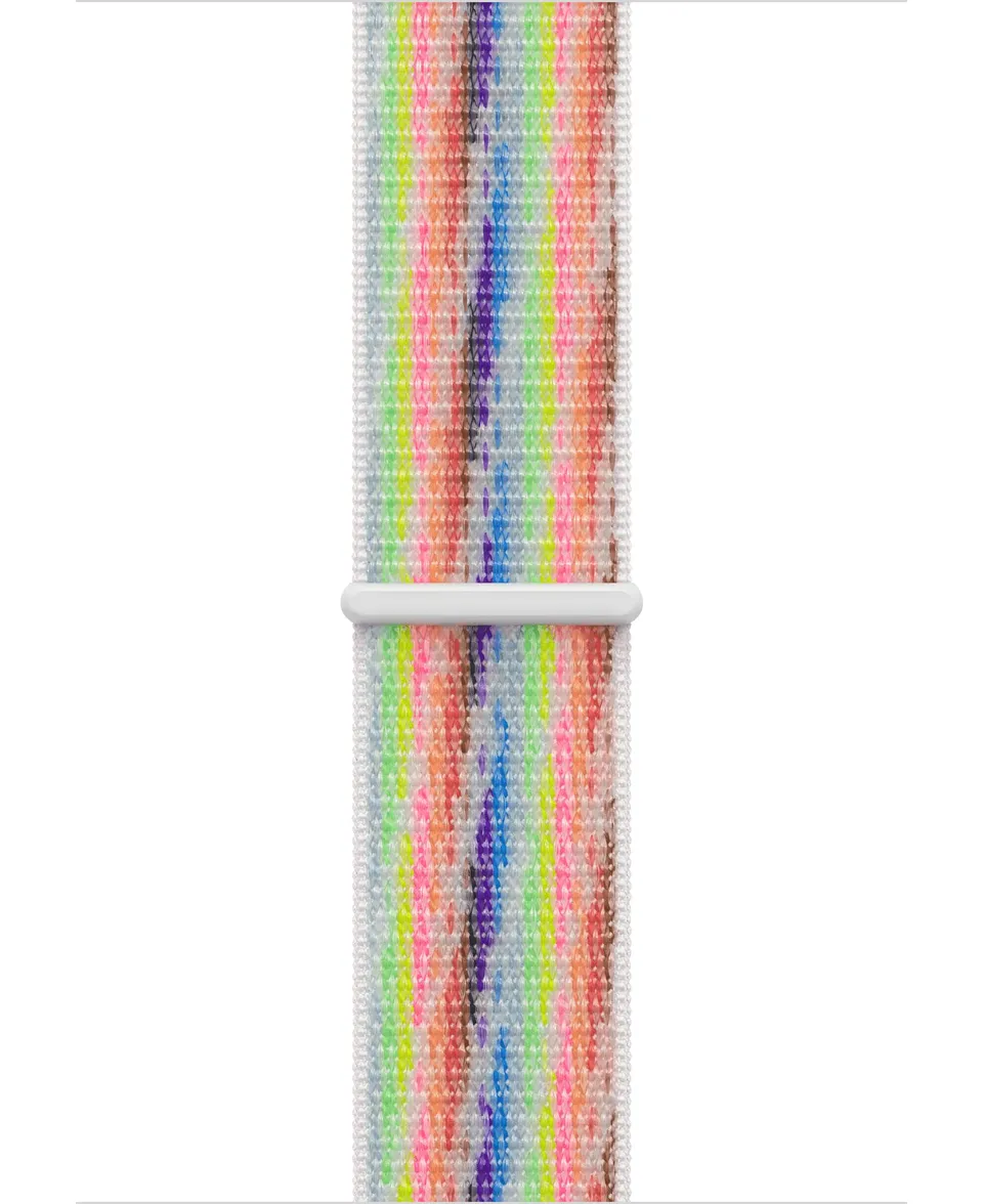 Apple Sport Loop 42 mm cinturino Pride Edition nylon