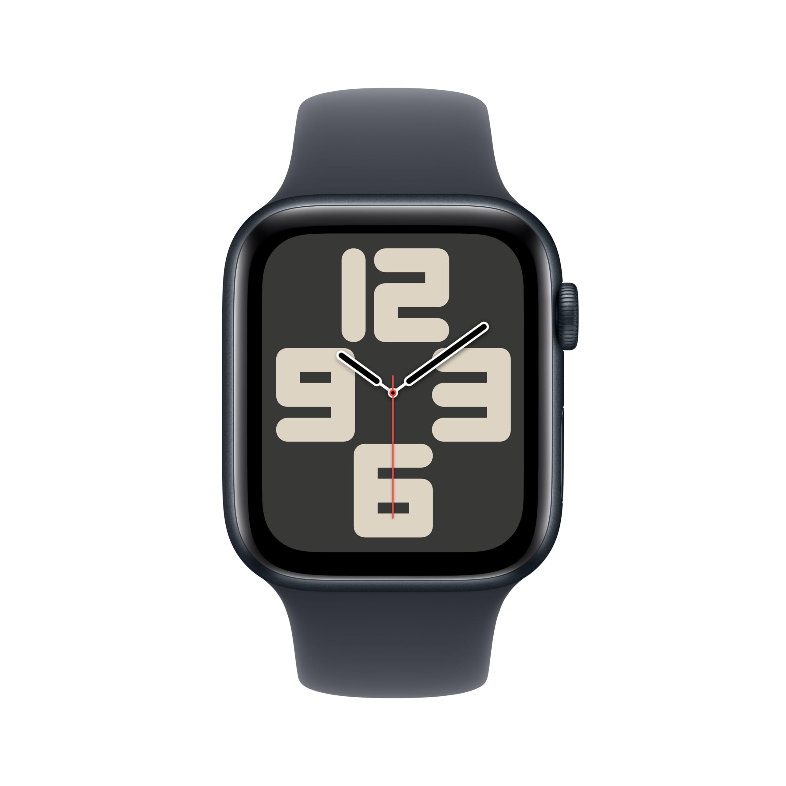 Apple Watch SE 2 gen GPS 44 mm smartwatch Mezzanotte M/L battito