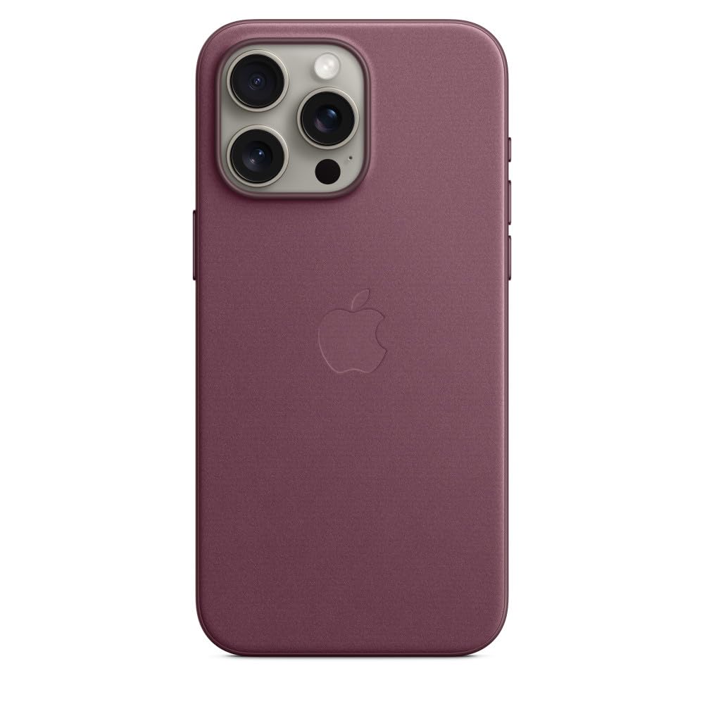 Apple FineWoven Custodia iPhone 15 Pro Max Gelso MagSafe