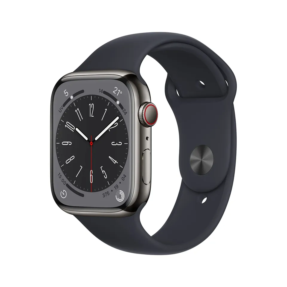 Apple Watch Series 8 smartwatch 45mm GPS Cellular grafite mezzanotte