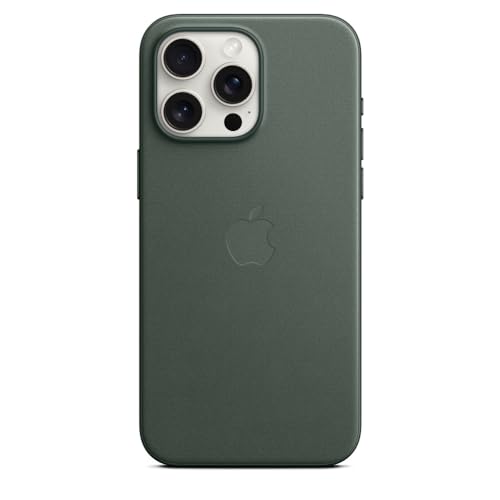 Apple FineWoven Custodia iPhone 15 Pro Max Sempreverde MagSafe