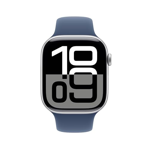 Apple Watch Series 10 46mm smartwatch GPS Cellular denim ECG