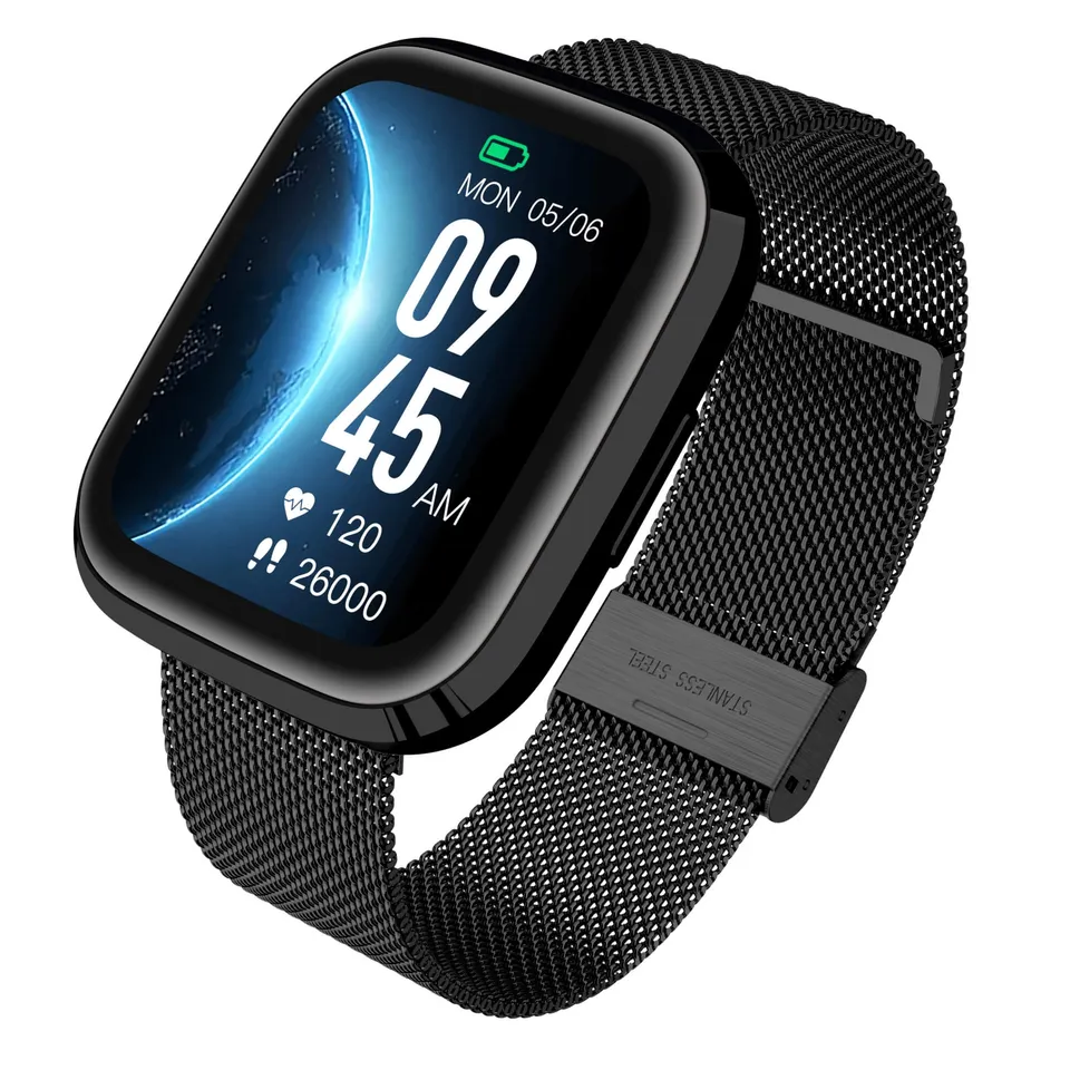 Garett GRC Style smartwatch nero acciaio chiamate Bluetooth