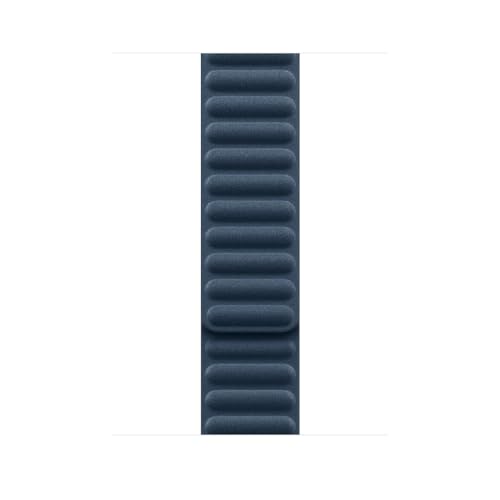 Apple Watch Magnetic Link cinturino 45mm blu Pacifico M/L FineWoven
