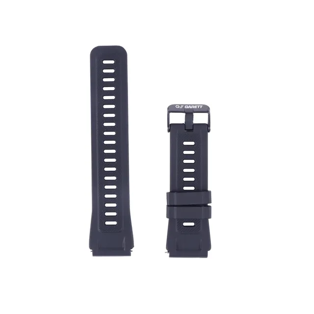 Garett GRS cinturino silicone nero 22 mm