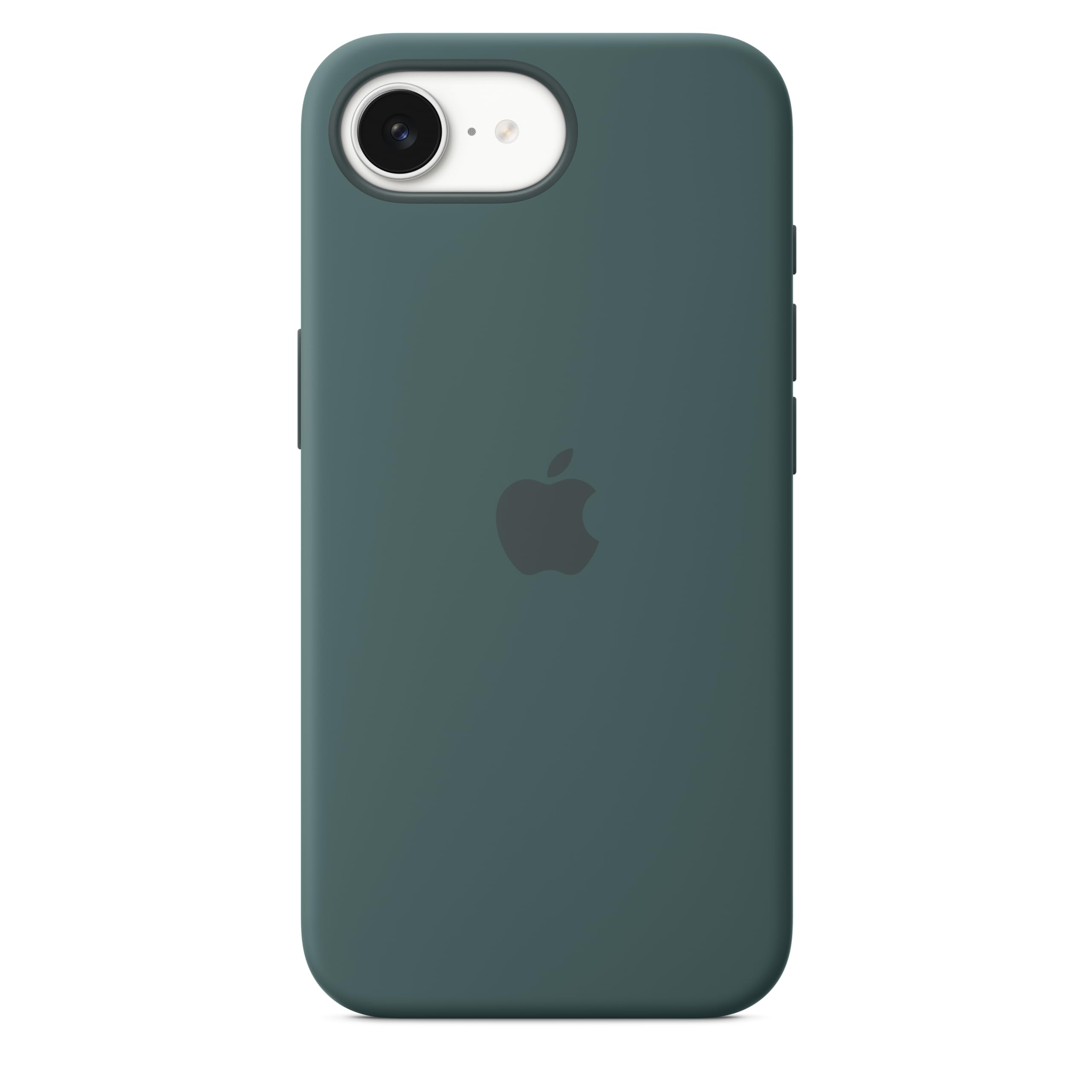 Apple iPhone 16e Custodia Silicone Bianco microfibra
