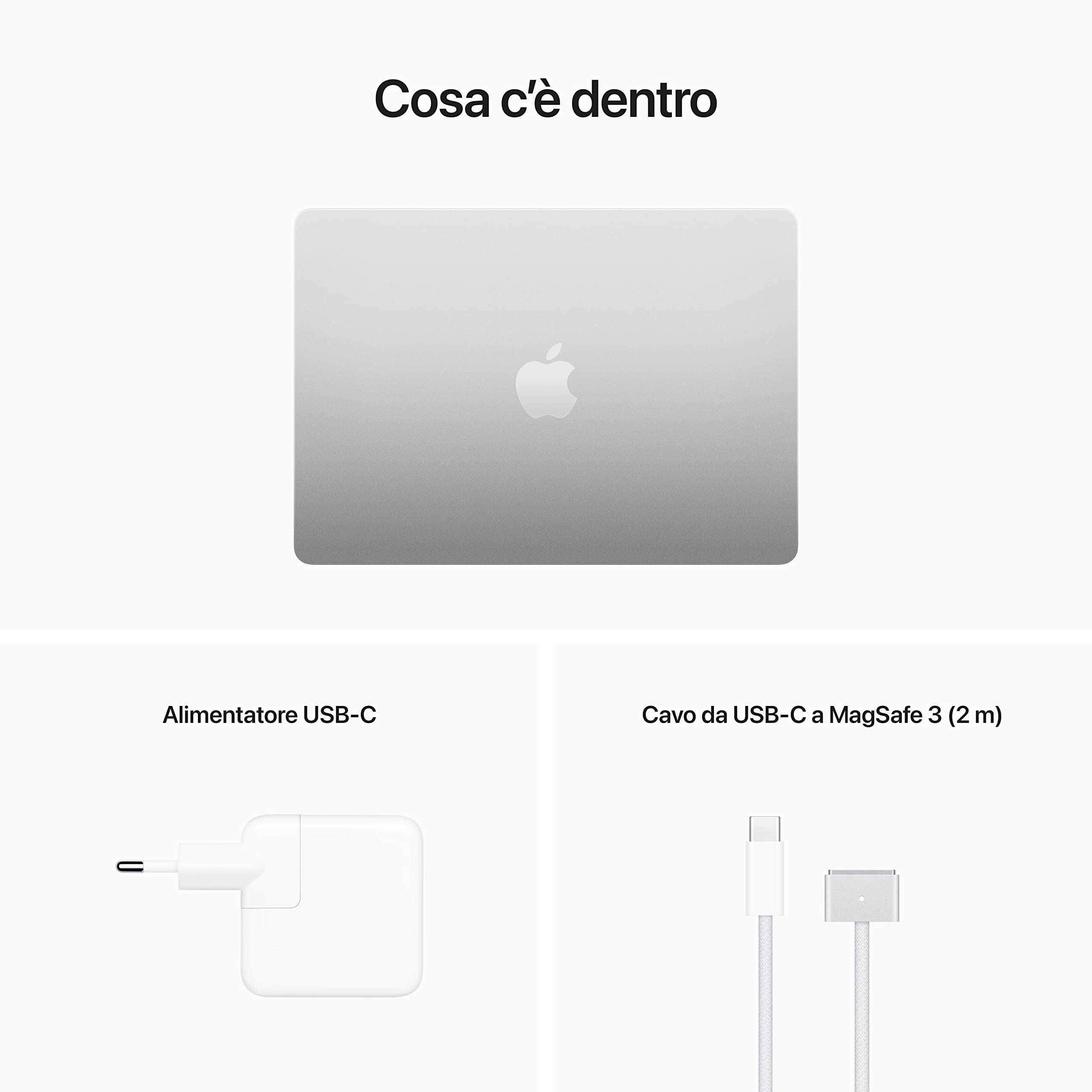 Apple MacBook Air M2 notebook 13,6 8GB 512GB argento
