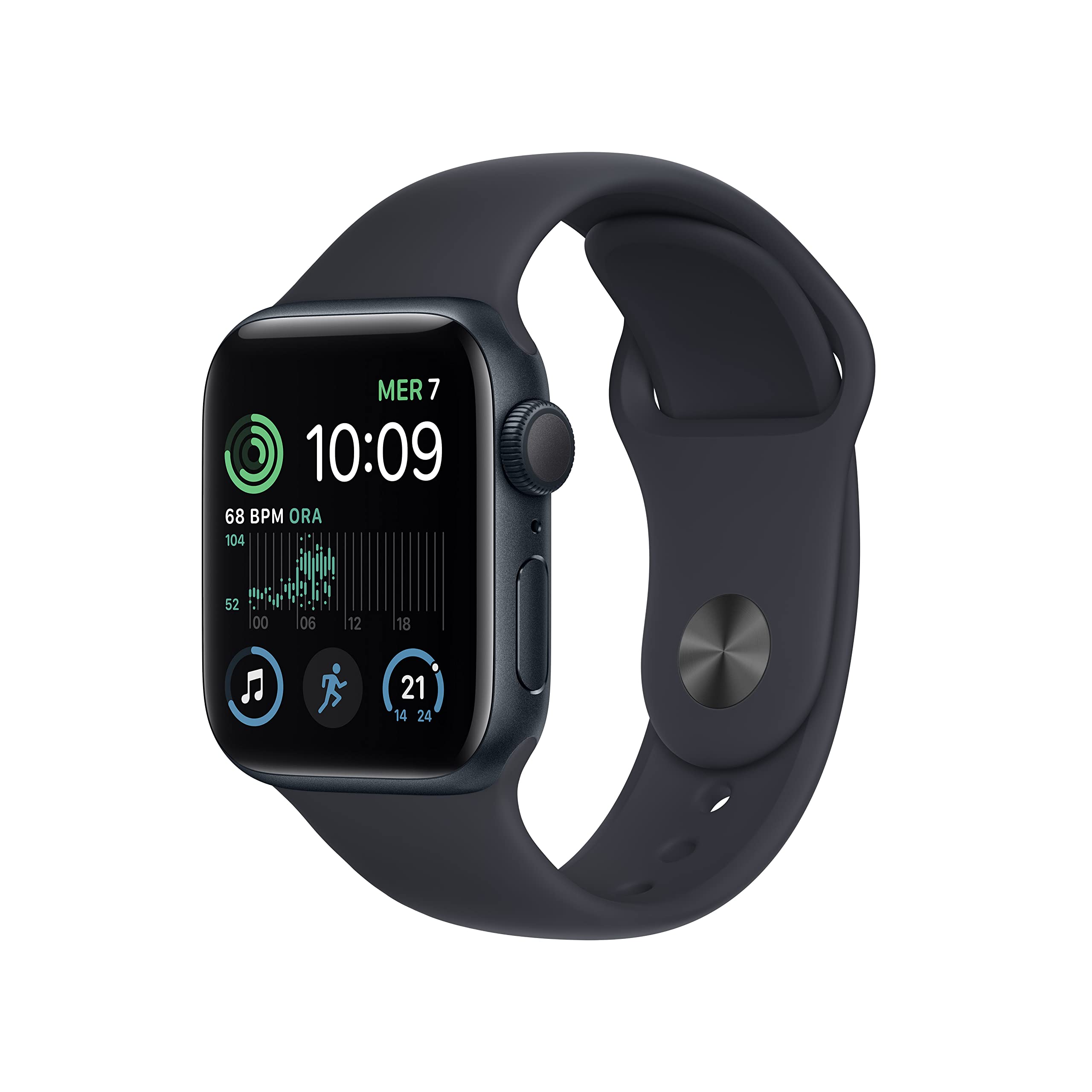 Apple Watch SE 2 Gen GPS+Cellular 40mm Orologio mezzanotte Regular