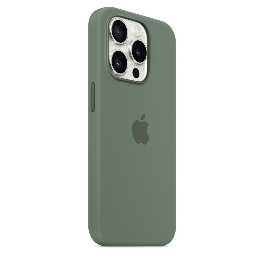 Apple iPhone 15 Pro custodia silicone Cipresso MagSafe