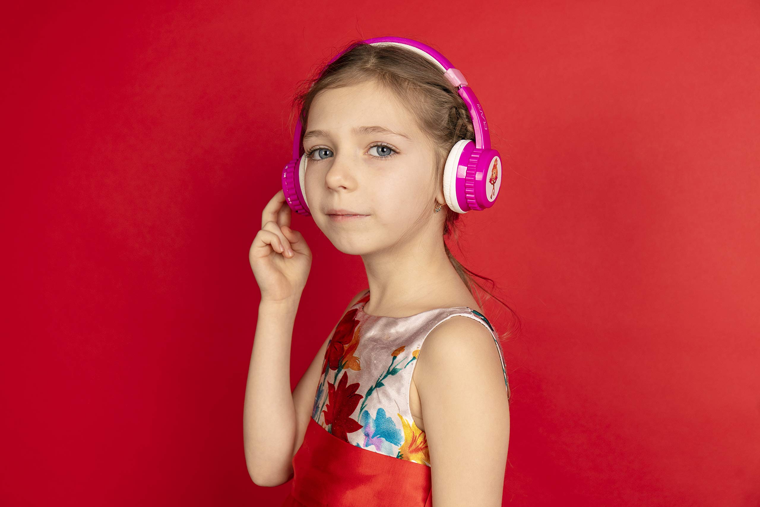 Elari FixiTone Air cuffie wireless rosa bambini