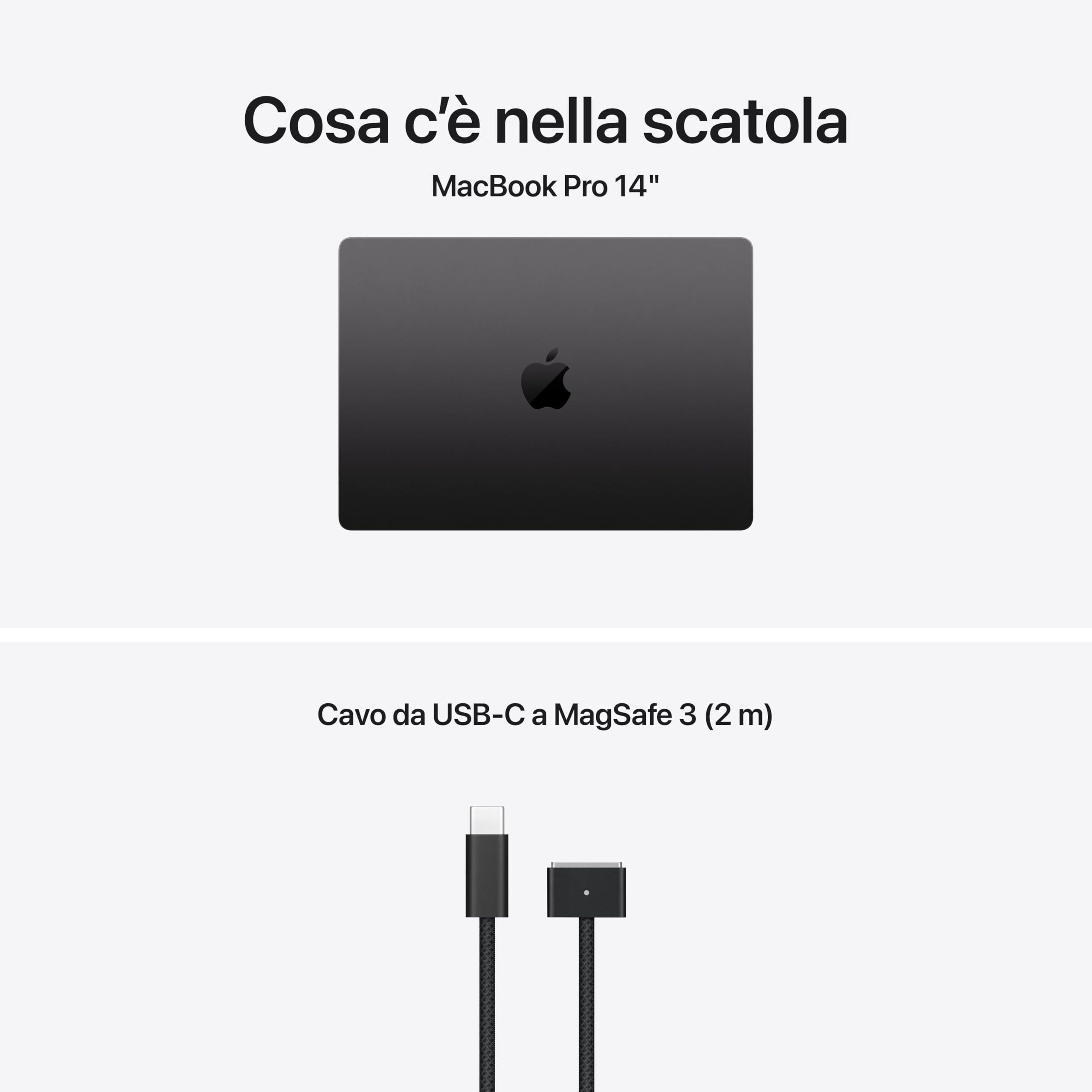 Apple MacBook Pro M5 Portatile 14,2'' 32GB 1TB Nero siderale