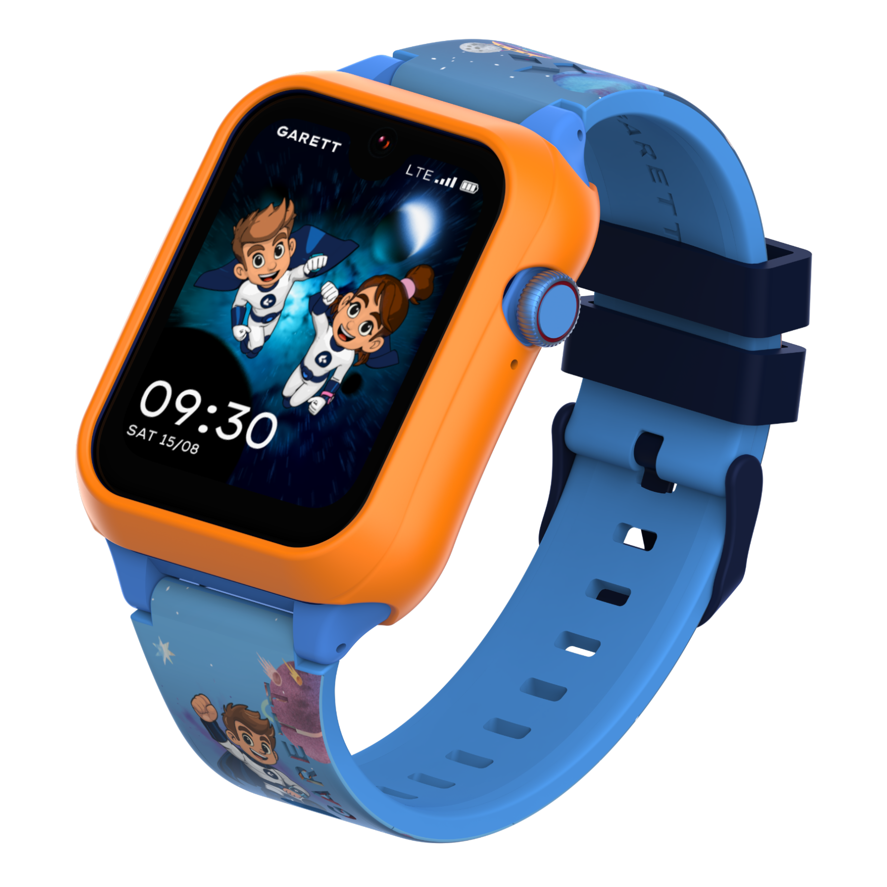 Garett Kids Essa GO 2 AI smartwatch blu AMOLED