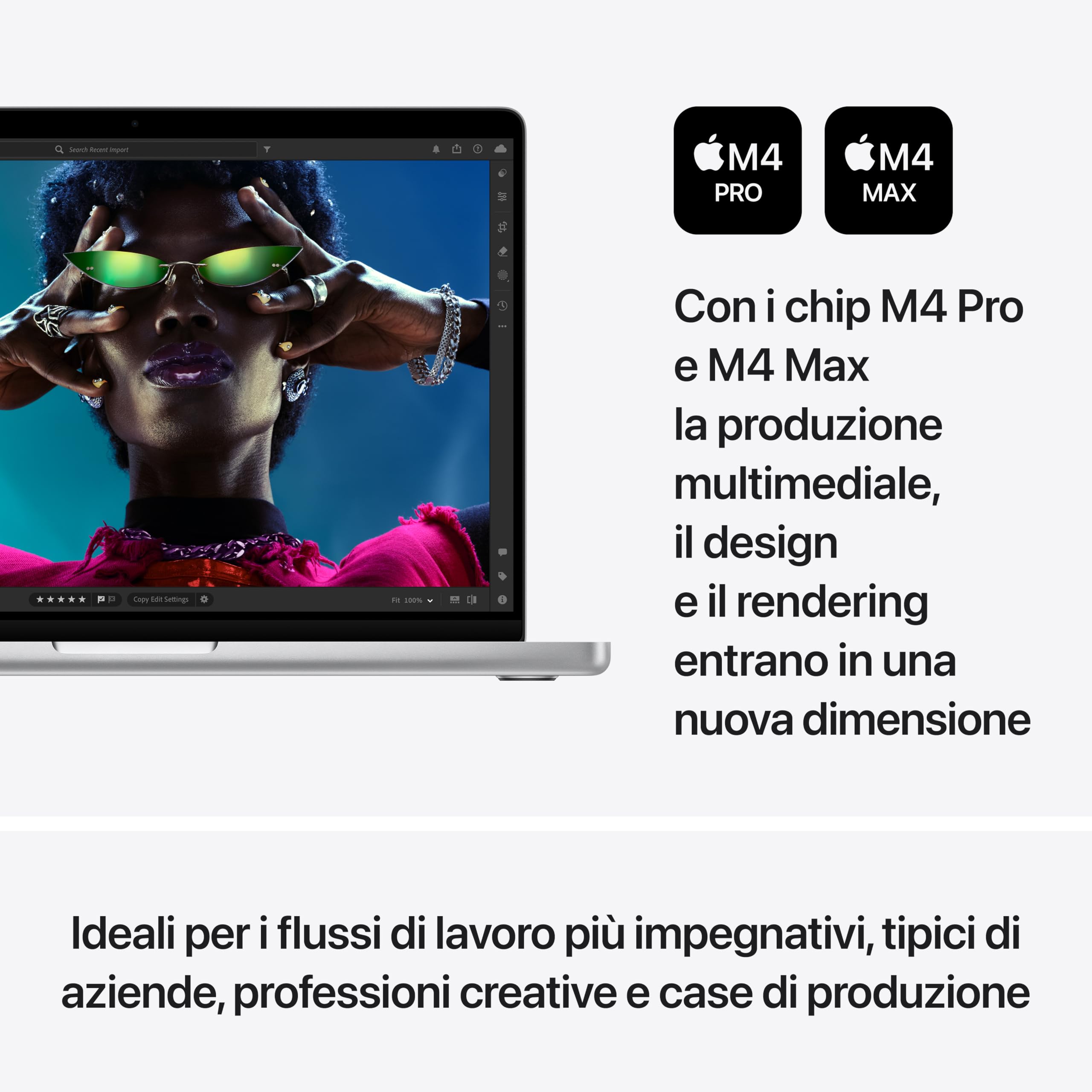 Apple MacBook Pro M4 Pro 14,2" 24GB 512GB portatile argento