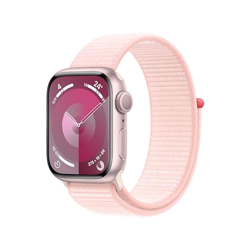 Apple Watch Series 9 GPS 41 mm smartwatch rosa