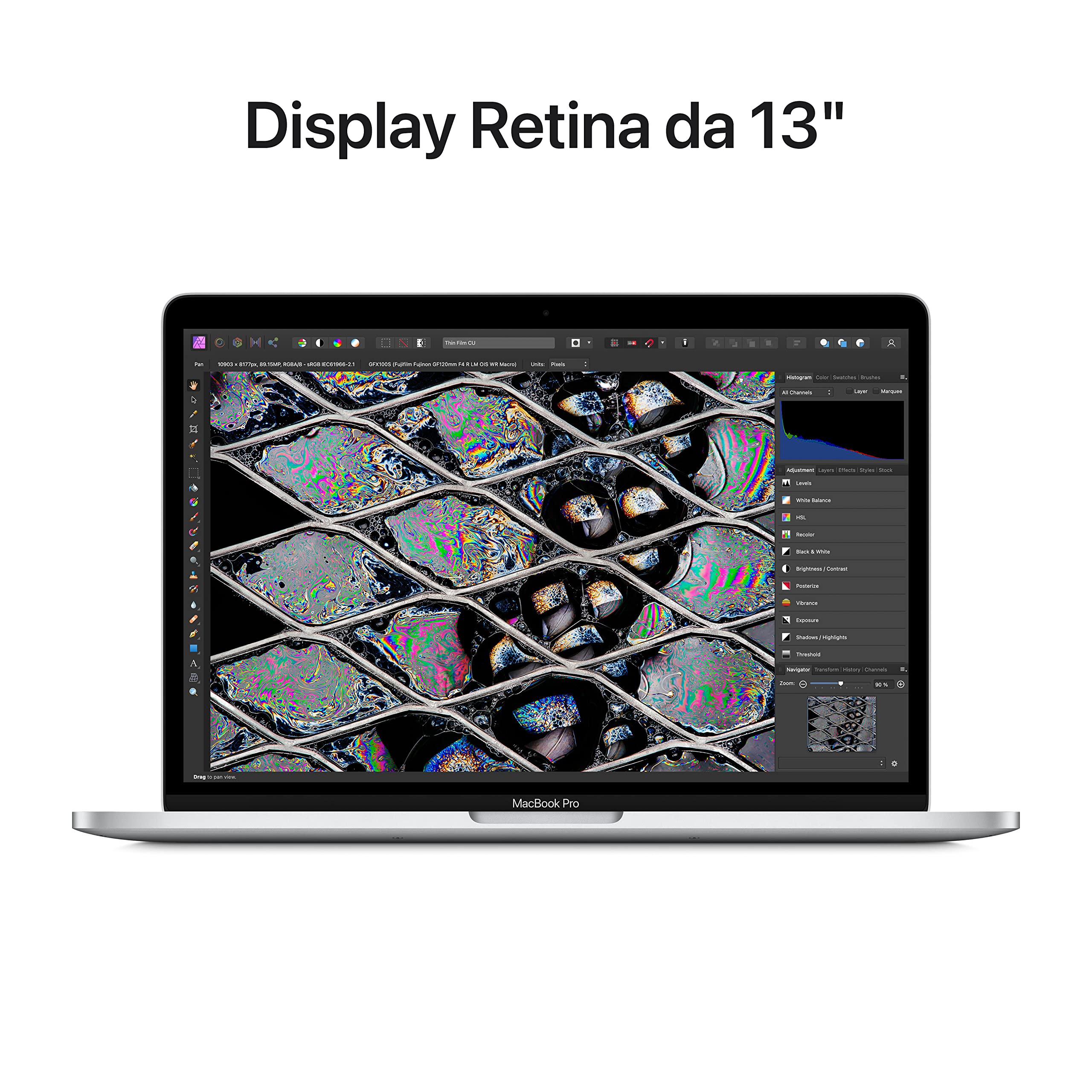 Apple MacBook Pro 13 M2 portatile 8GB 512GB argento