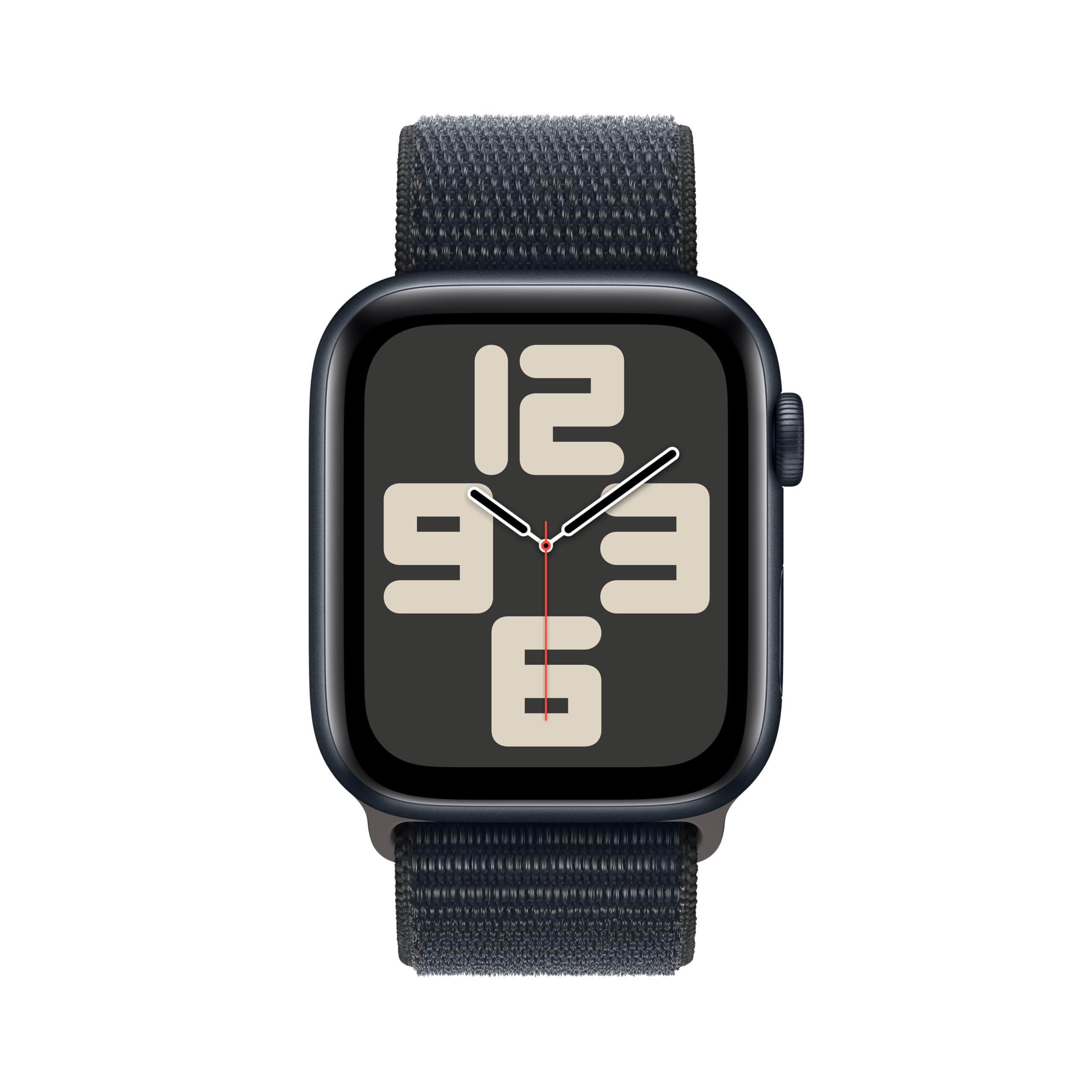 Apple Watch SE 2 Gen 2023 GPS 44 mm Smartwatch Mezzanotte Sport Loop