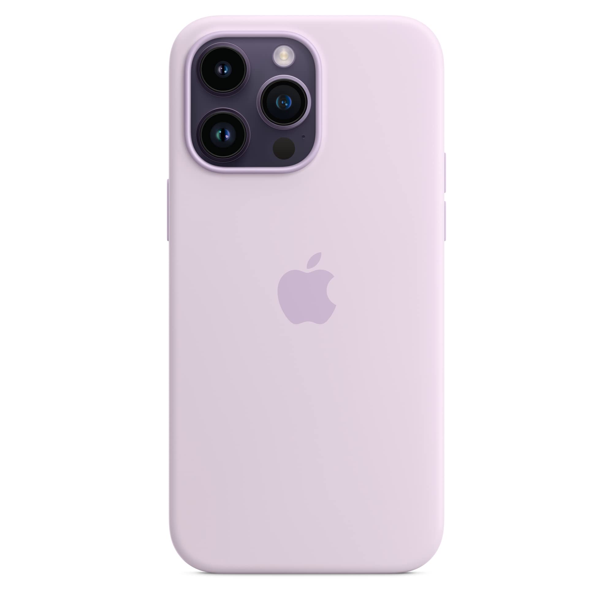 Apple iPhone 14 Pro Max custodia silicone MagSafe lilla