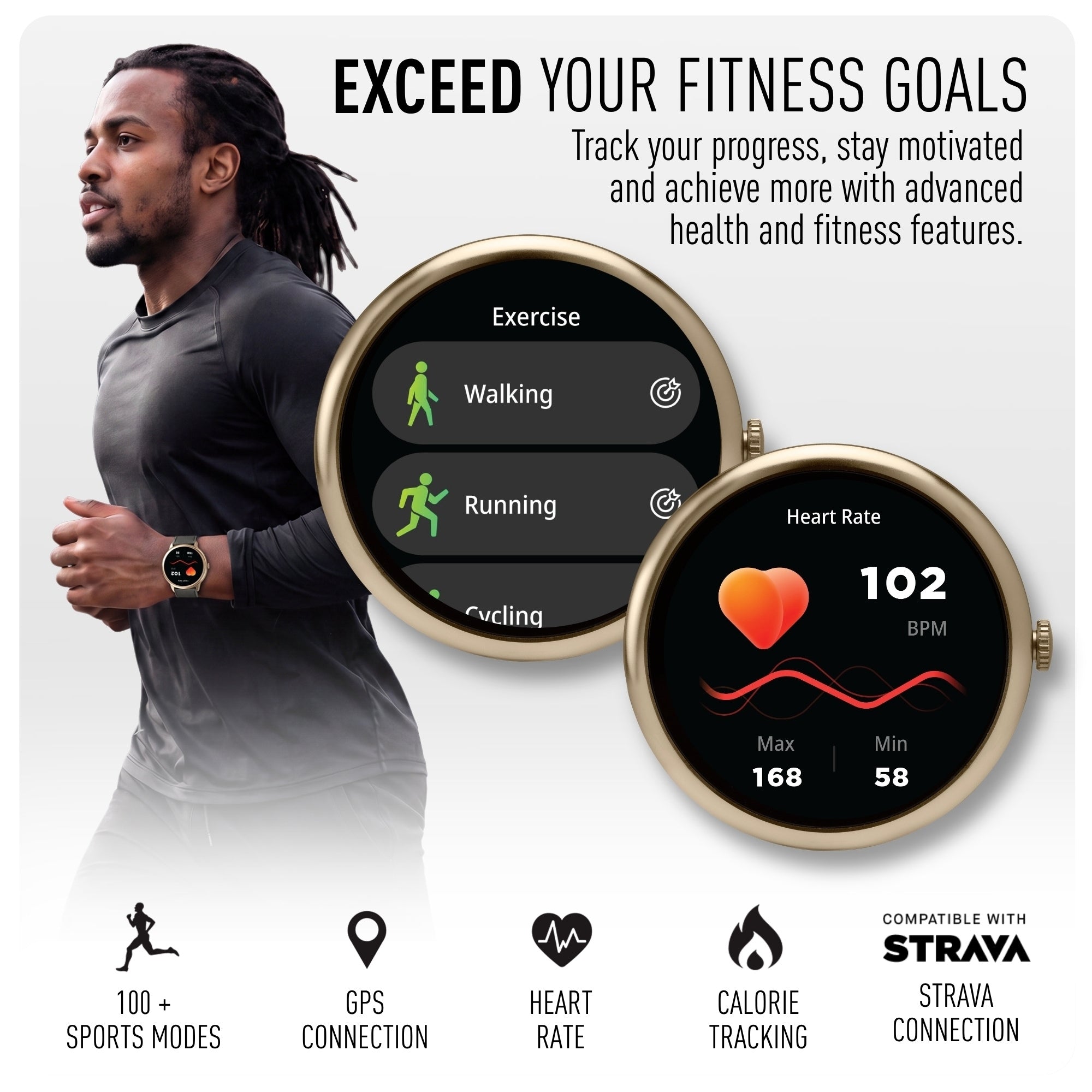 Reflex Active Spectra RA-SP-300R-17 smartwatch grigio AMOLED