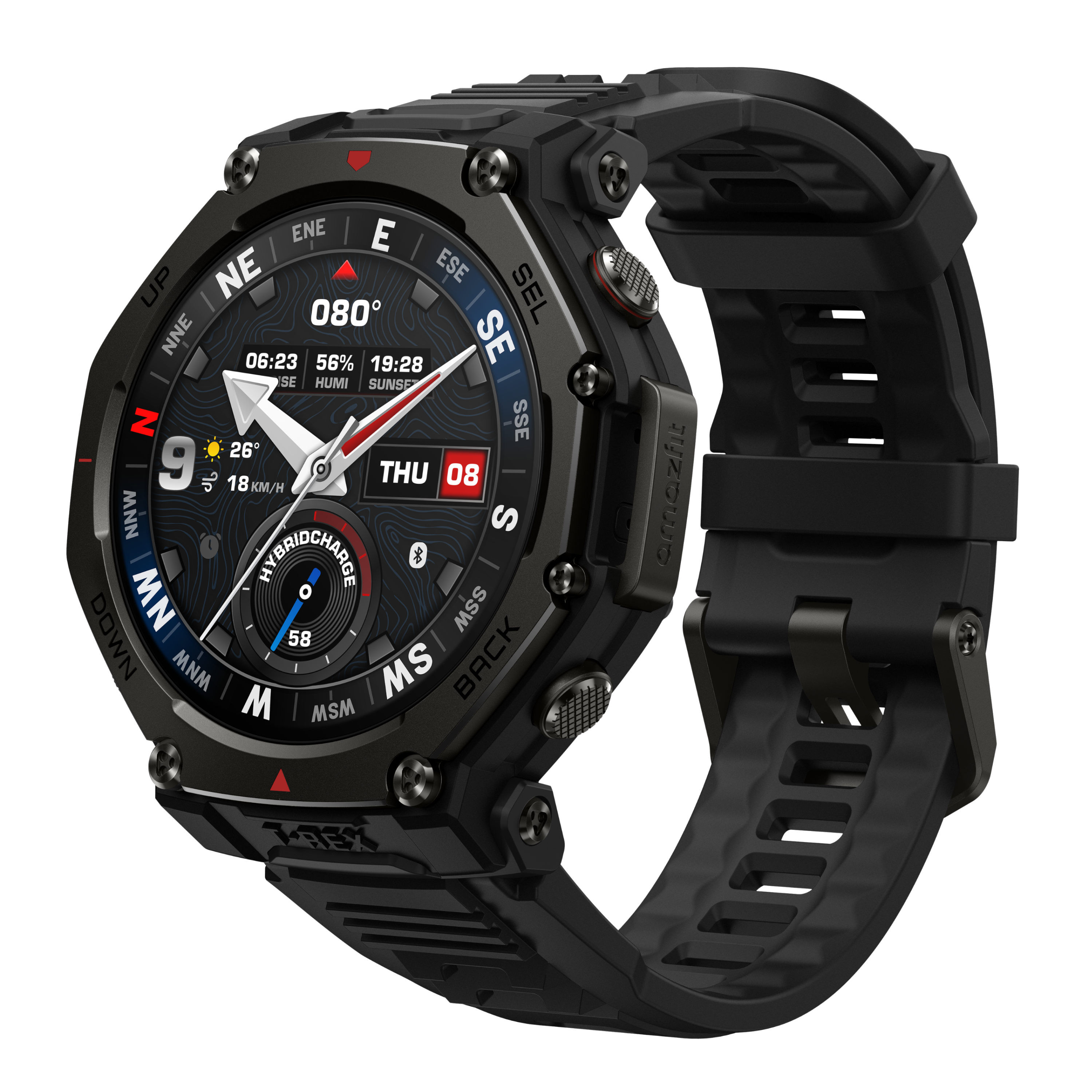 Amazfit T-Rex 3 Pro smartwatch nero oro 44 mm