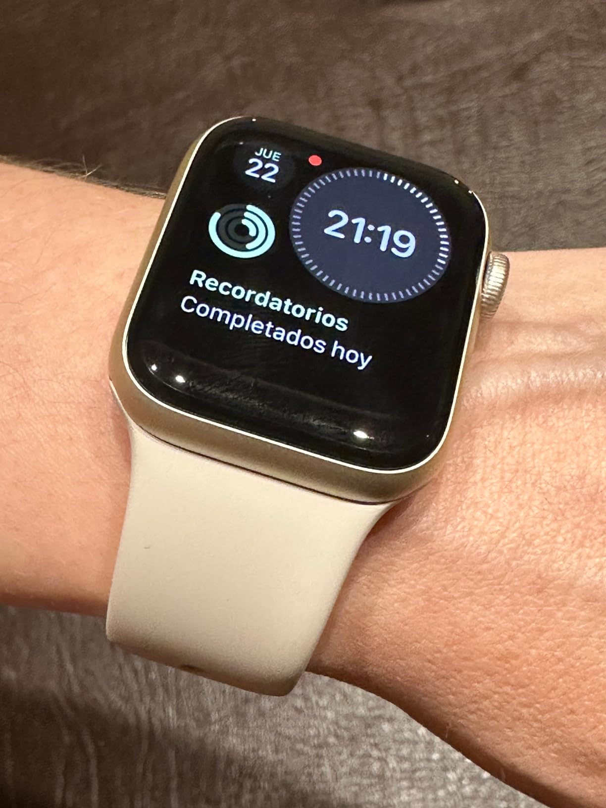 Apple Watch SE 2ª gen GPS 44mm smartwatch mezzanotte