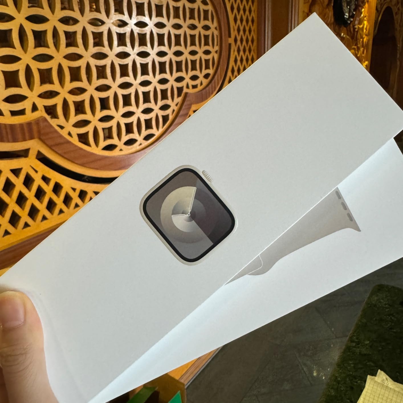 Apple Watch Series 9 41mm smartwatch GPS argento S/M