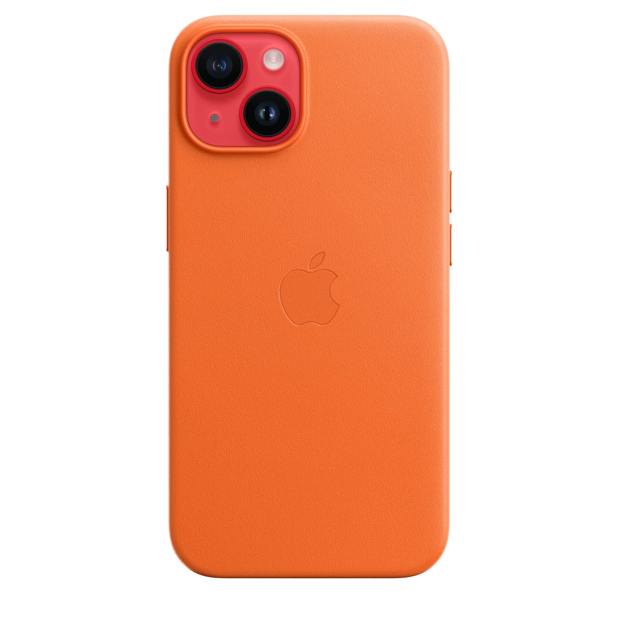 Apple Custodia MagSafe in Pelle iPhone 14 Arancione