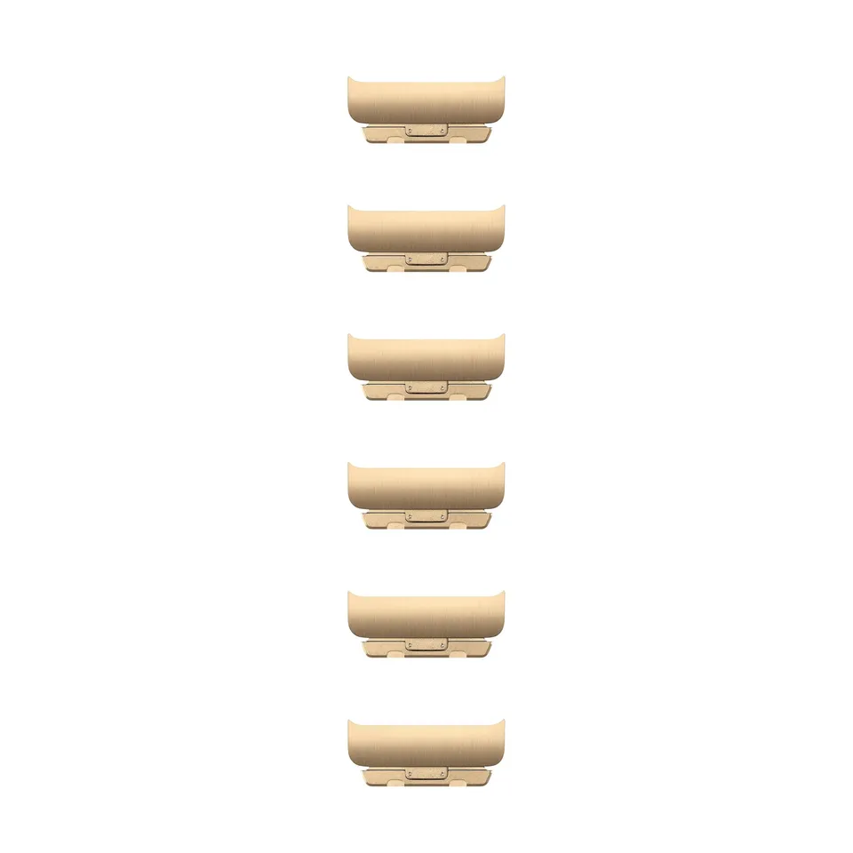 Apple Watch Kit maglie 46 mm bracciale oro brillante acciaio