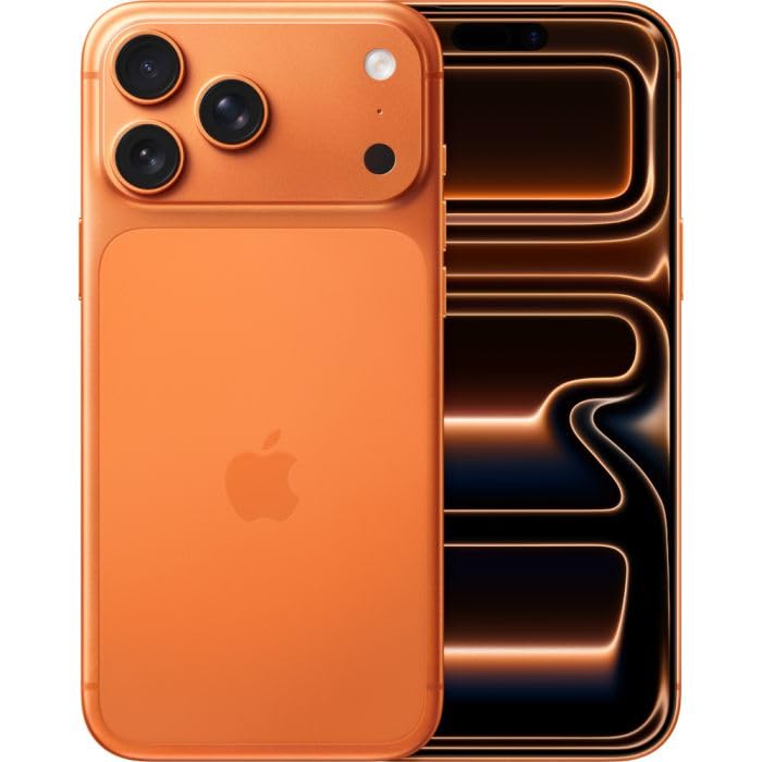 Apple iPhone 17 Pro Max Smartphone 256GB Arancione Cosmico 48MP