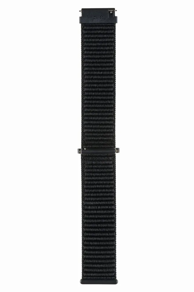 Garett Kids Tech 4G cinturino nero velcro 22 mm nylon