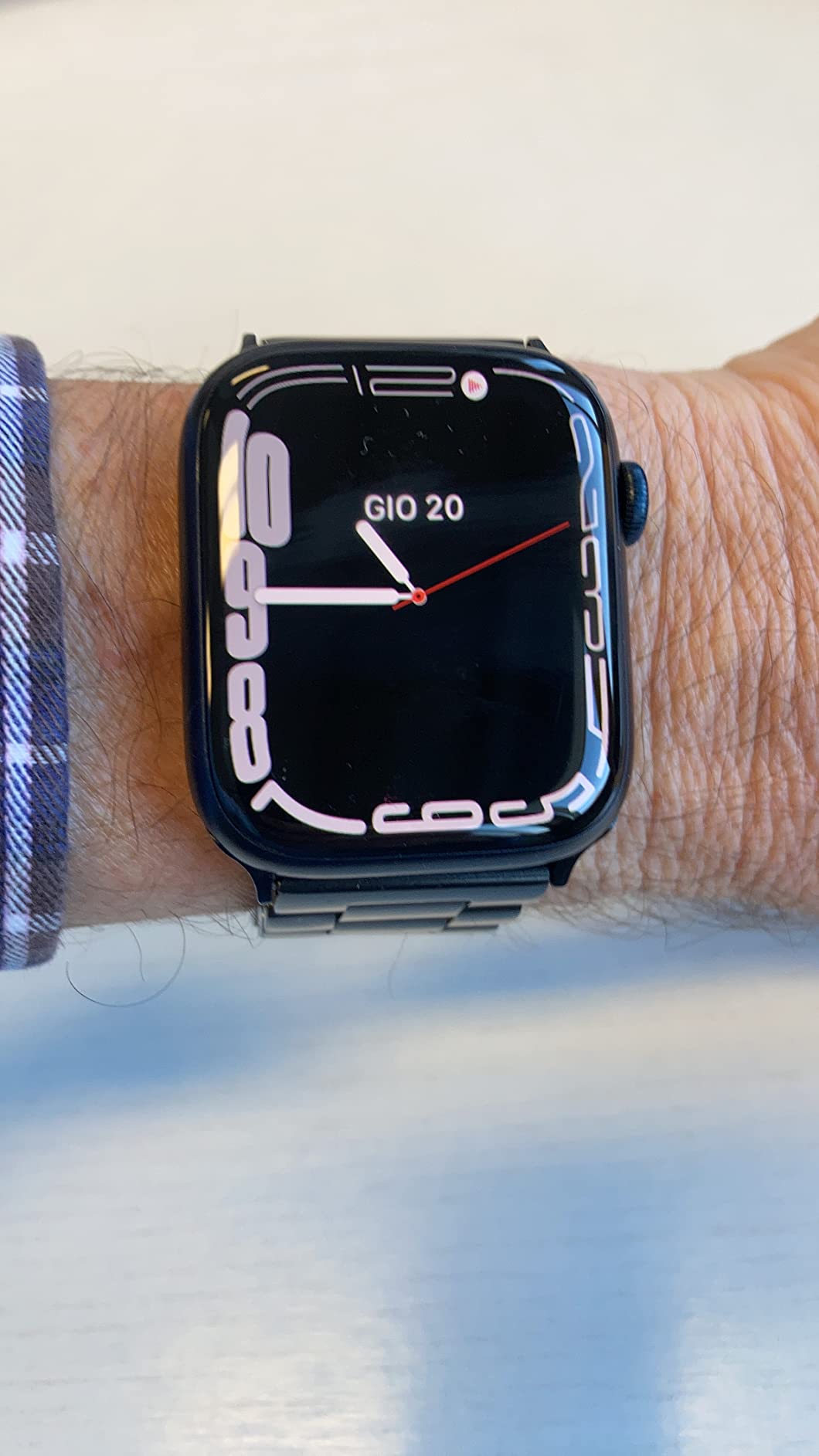 Apple Watch Series 7 45mm smartwatch GPS + Cellular mezzanotte