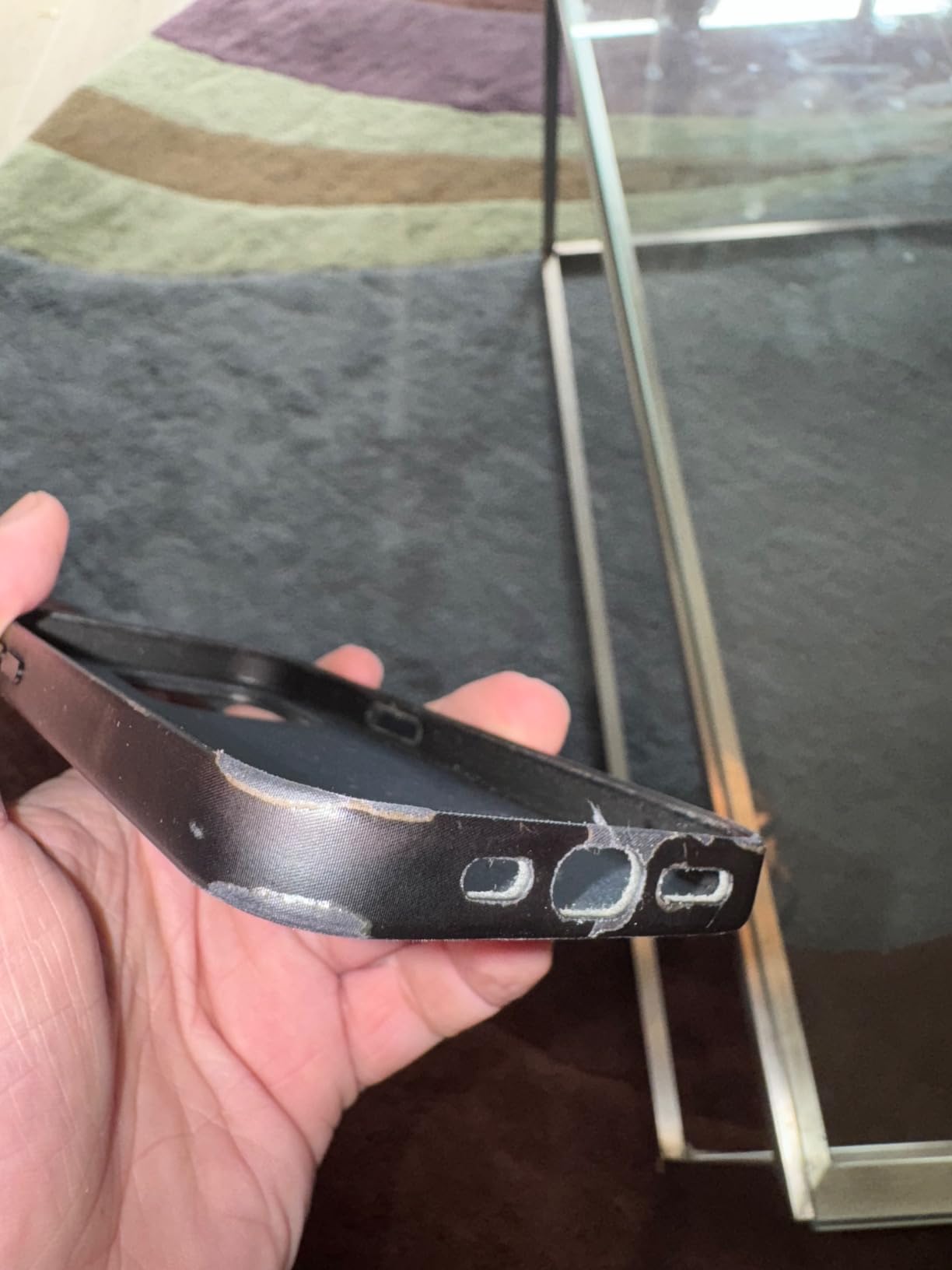 Apple Custodia FineWoven iPhone 15 Pro MagSafe Nero Microtwill