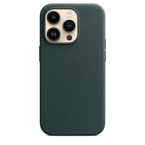 Apple iPhone 14 Pro custodia in pelle MagSafe verde foresta