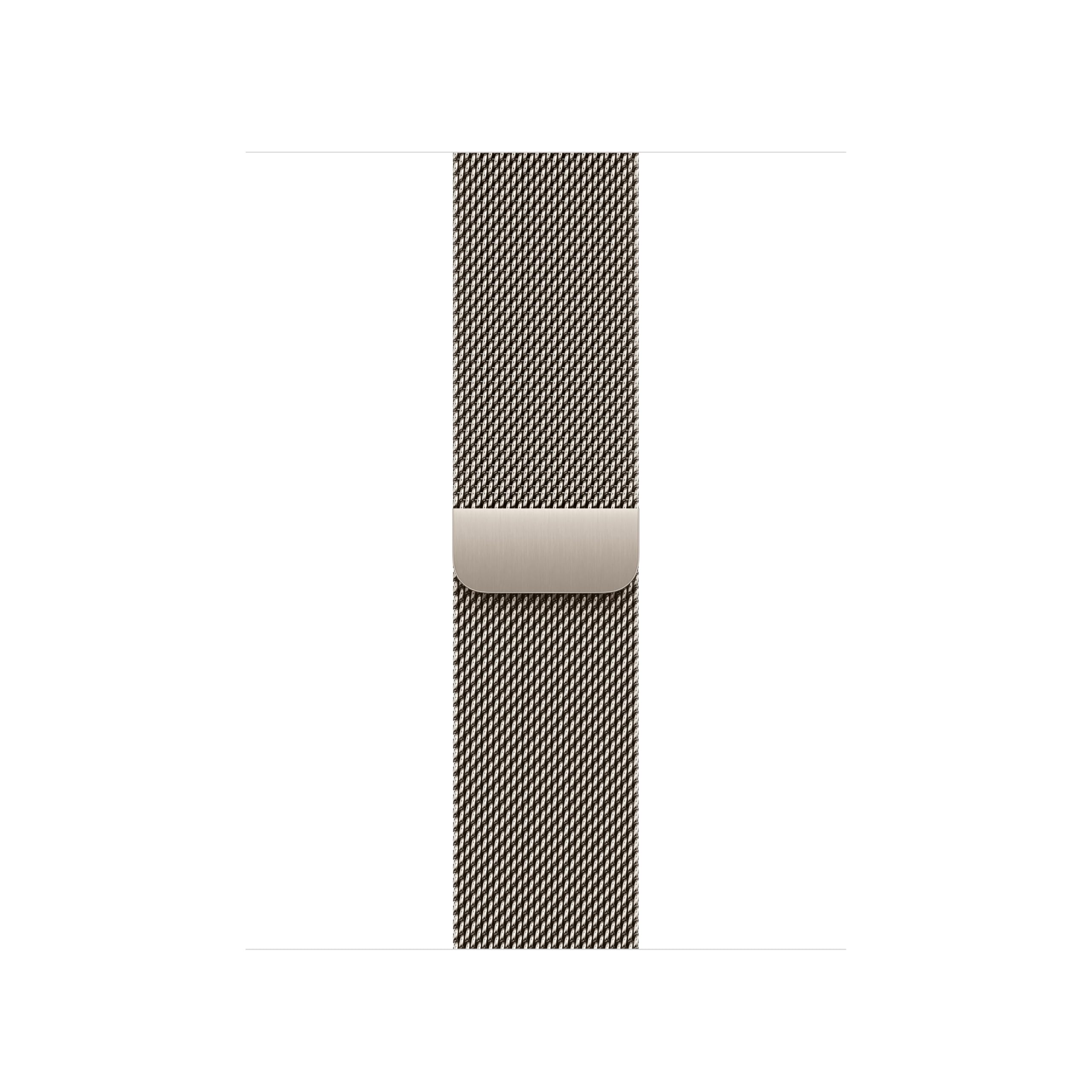 Apple Watch Loop Maglia Milanese 49mm Cinturino titanio Naturale Large