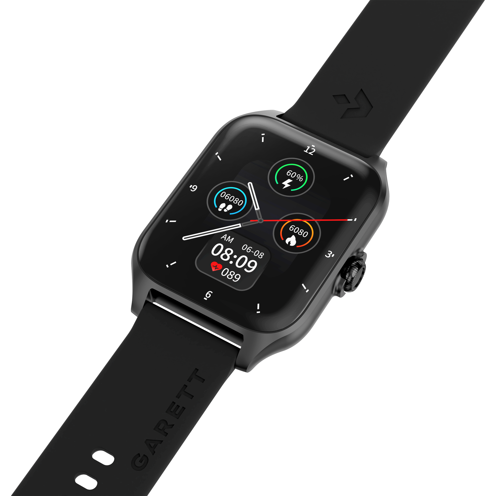 Garett GRC Activity 2 smartwatch nero opaco AMOLED