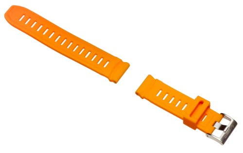 Garett Sport 23 GPS cinturino silicone arancione 22 mm