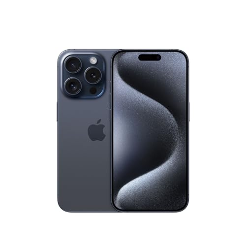 Apple iPhone 15 Pro smartphone 256 GB titanio blu 48MP