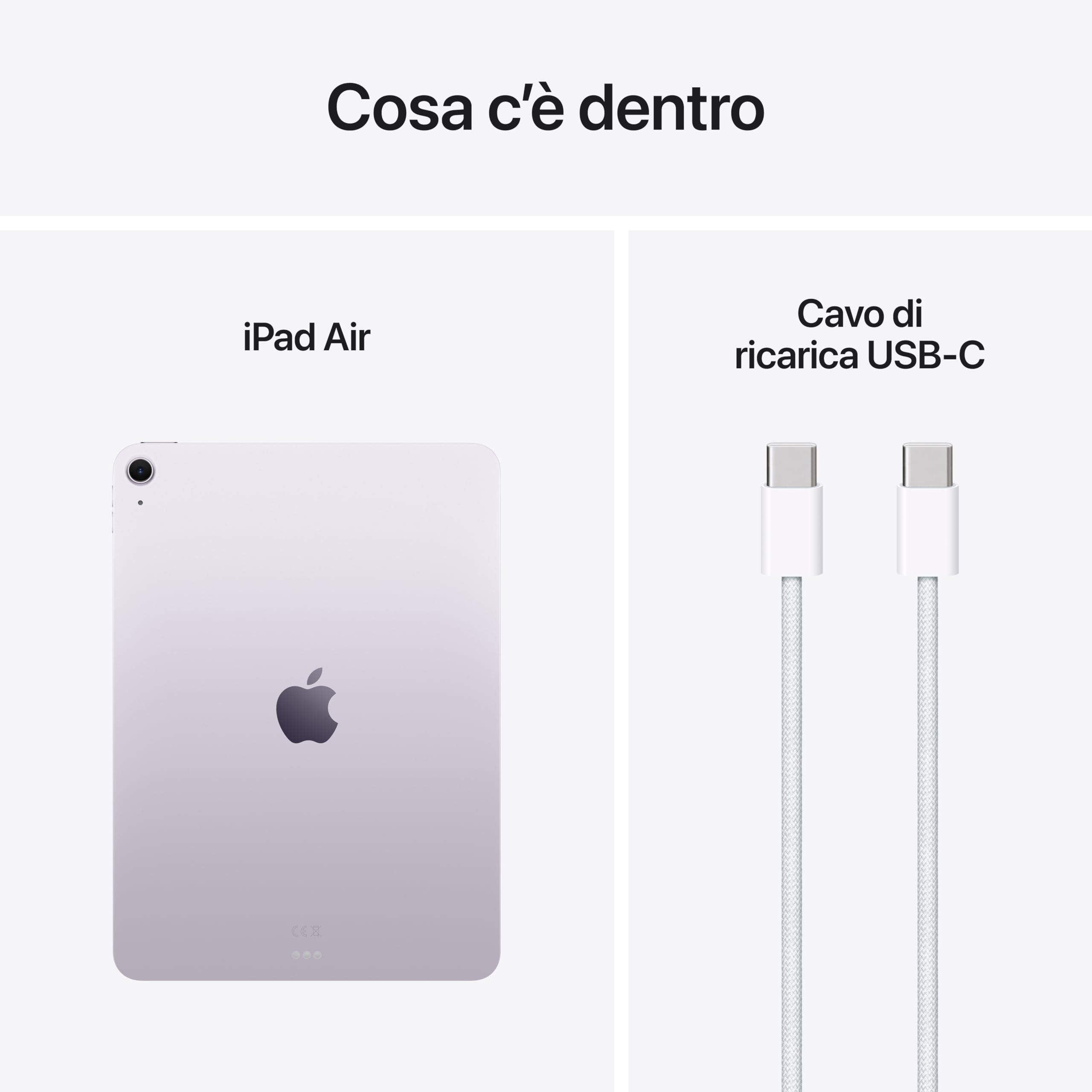 Apple iPad Air M3 Tablet 11'' 1TB Wi-Fi Viola
