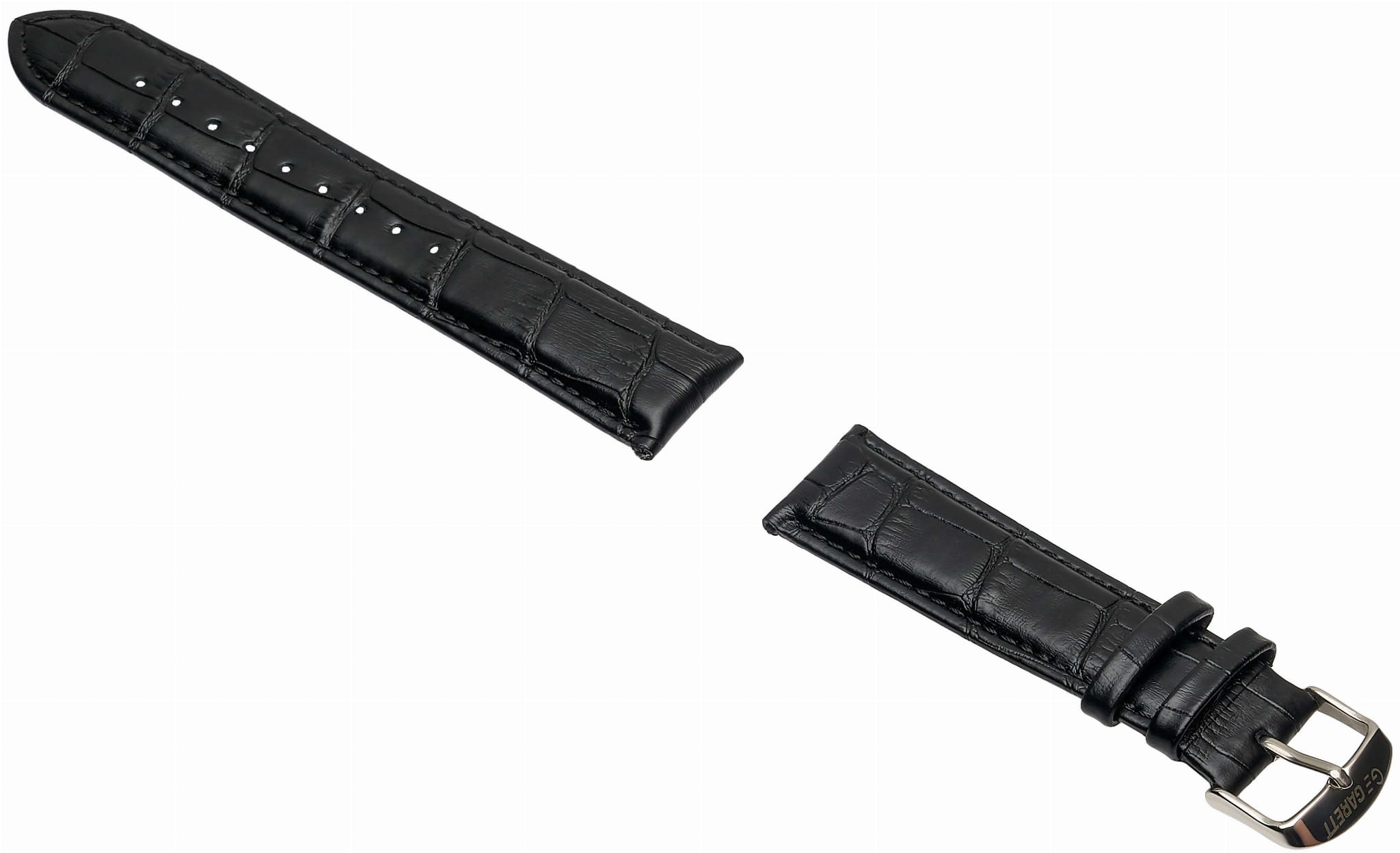 Garett GT18 cinturino pelle nero 22 mm