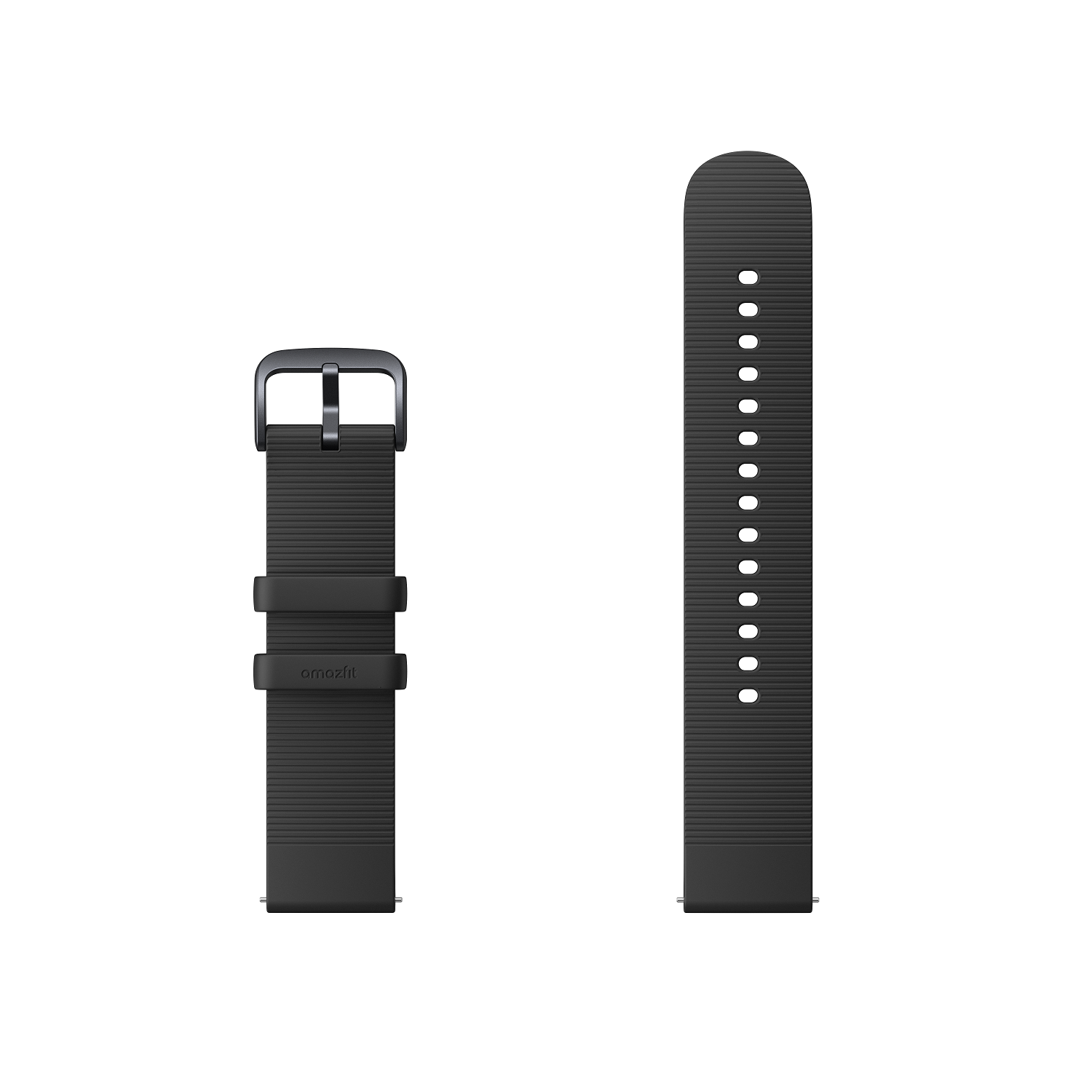 Amazfit Textured Edition cinturino silicone Thunder Black 22mm