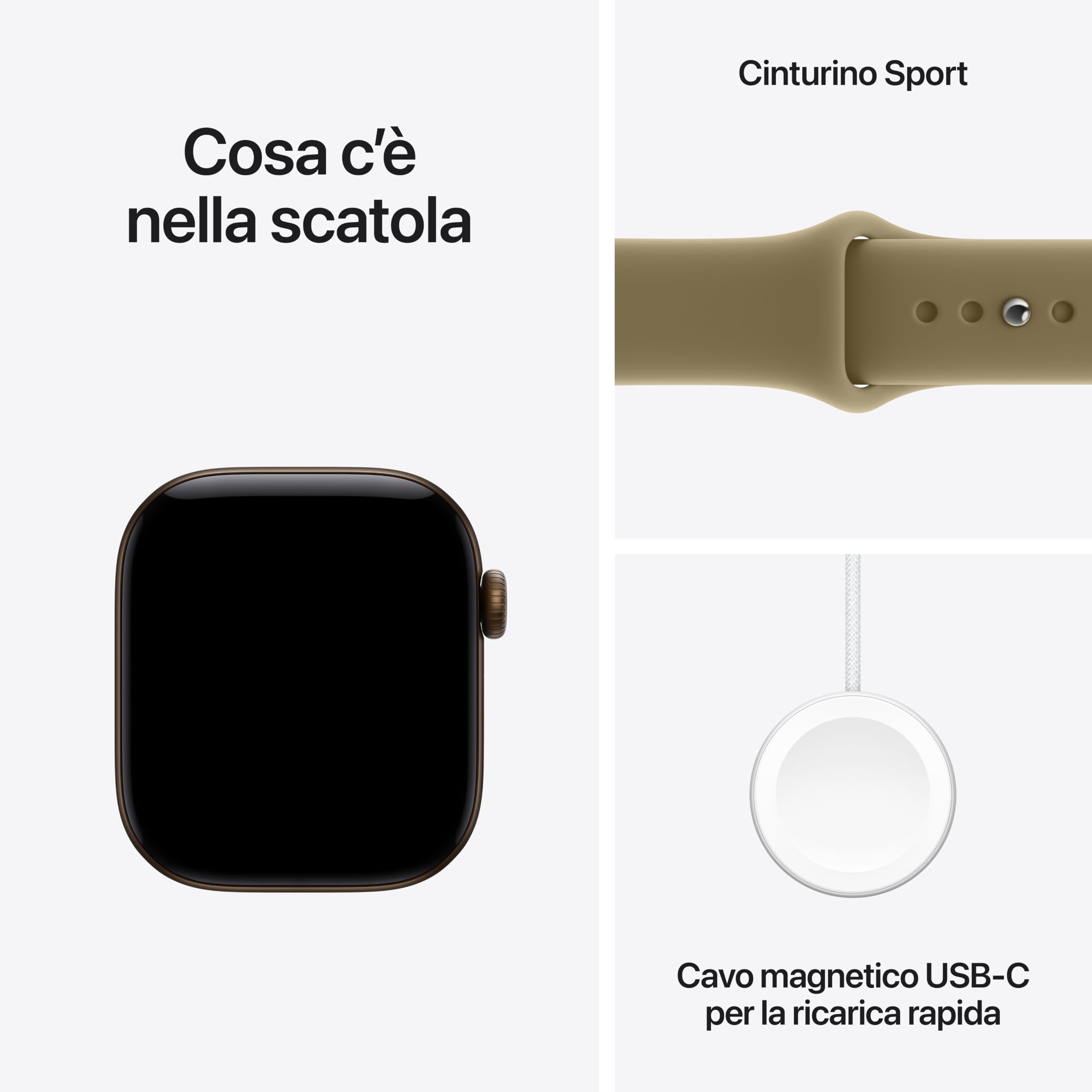 Apple Watch Series 12 GPS 42 mm smartwatch alluminio