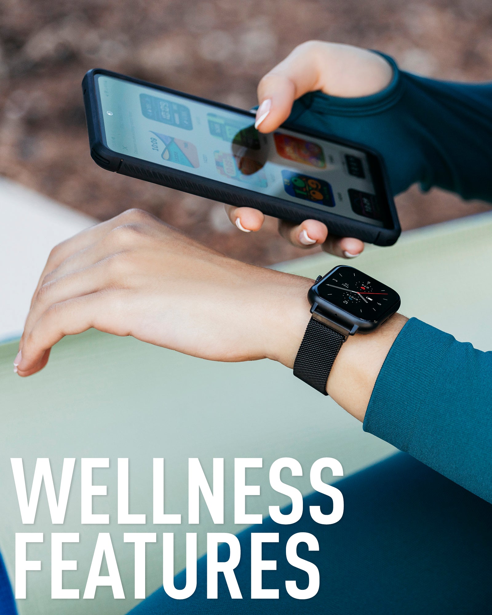 Reflex Active Nexus 100 S smartwatch nero mesh GPS