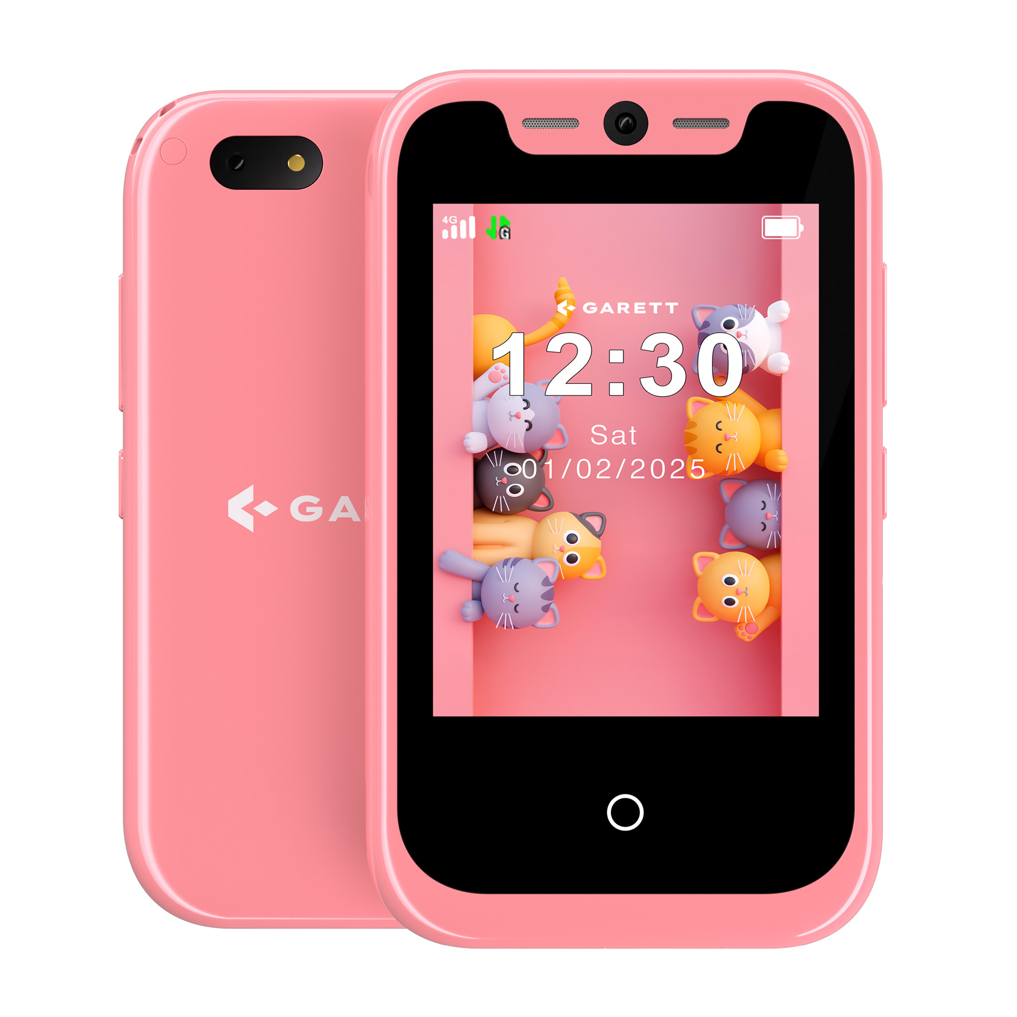 Garett OneKid Phone telefono bambini rosa 2,8"