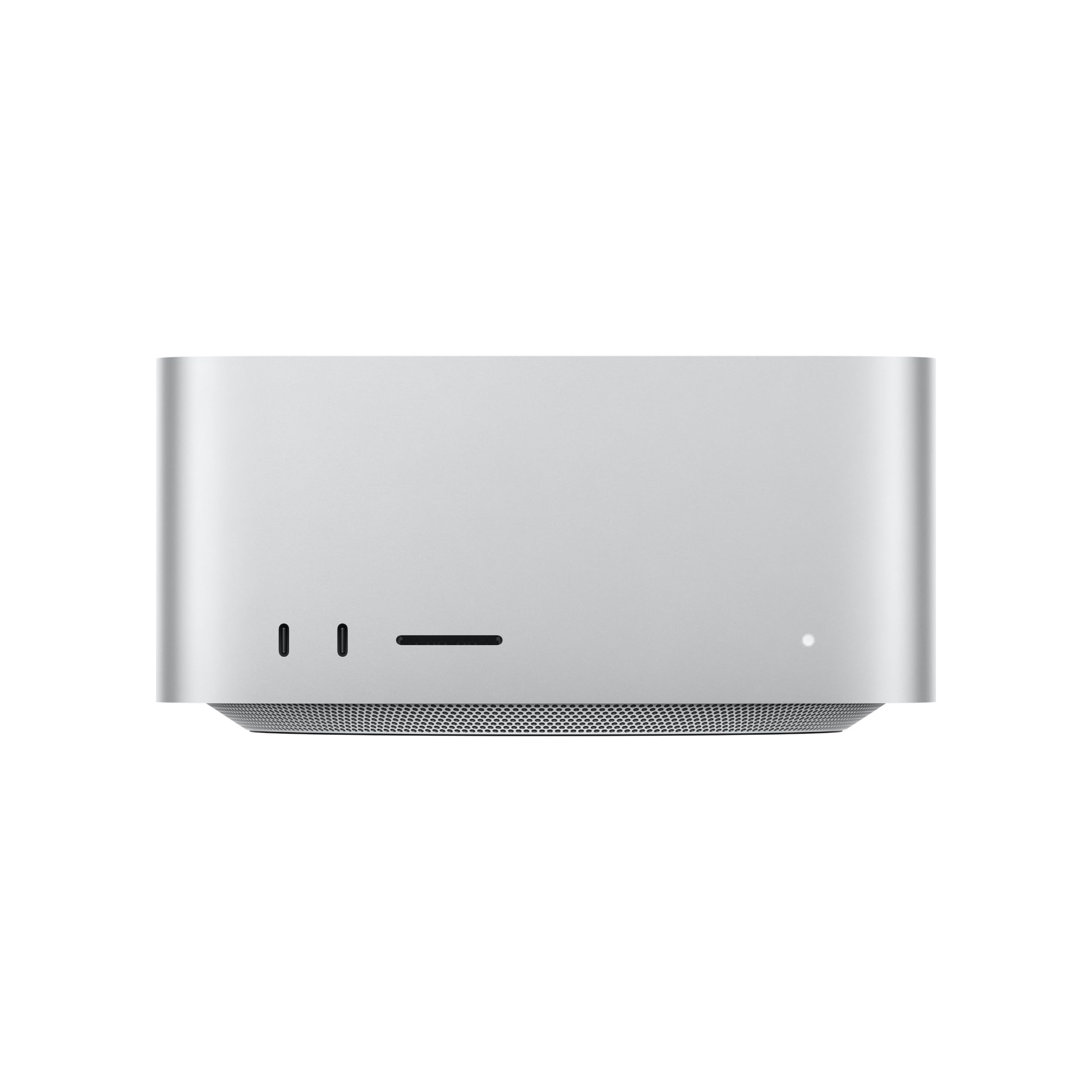 Apple Mac Studio M5 Max desktop argento chip AI