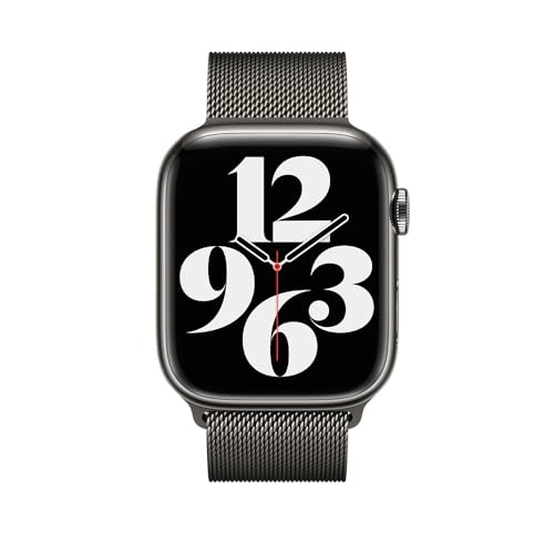 Apple Loop maglia milanese cinturino 45mm Grafite
